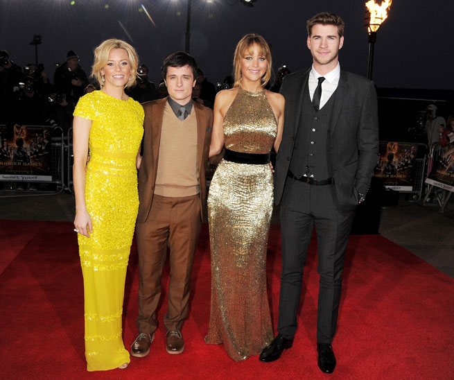 the hunger games premiere